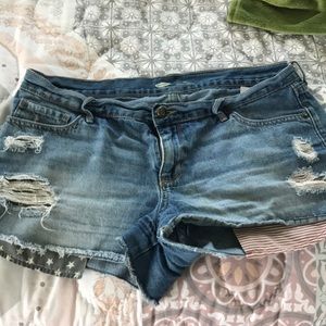 Size 10 jean shorts